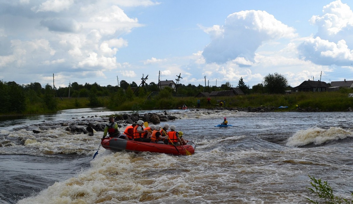 Фристайл на бурной воде набирает популярность в Карелии