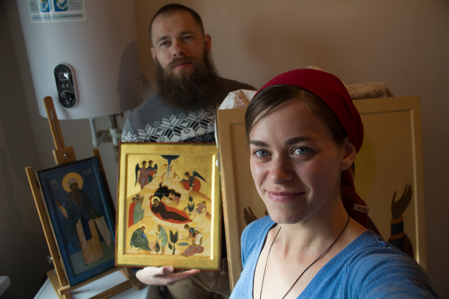 Как семья старообрядцев освоила мастерство иконописи