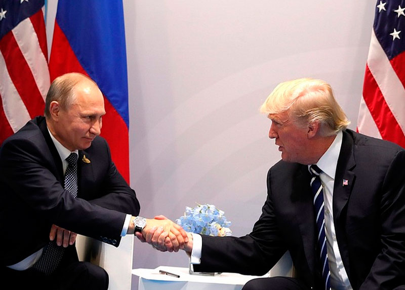 В Кремле заявили о необходимости встречи Путина и Трампа | Песков заявил, что встреча Путин и Трампа необходима