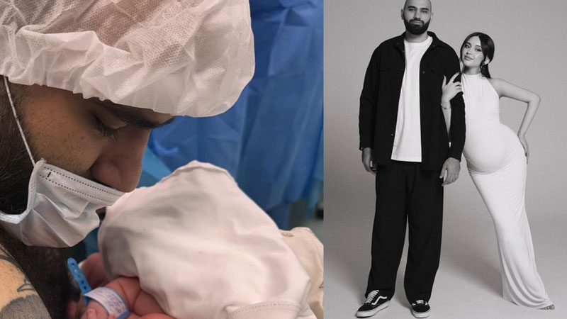 HammAli впервые стал отцом: рэпер показал фото с новорождённым сыном | У исполнителя HammAli и его супруги Эмили родился сын