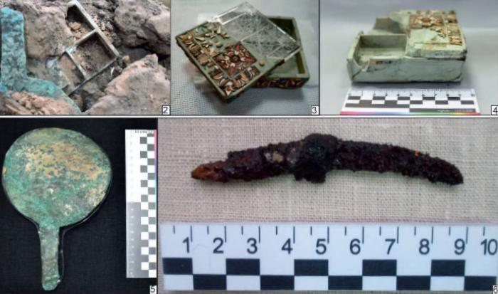 В степях Оренбуржья нашли египетскую реликвию: ученые раскопали уникальную зеленую шкатулку возрастом 2,5 тысячи лет | В Оренбуржье нашли древнеегипетскую шкатулку