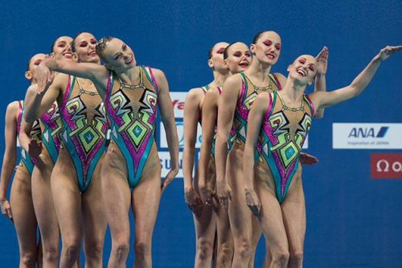 Уральская синхронистка и фотомодель Анжелика Тиманина выиграла золото чемпионата мира в Казани