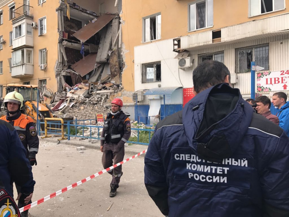 В Волгоградской области возбуждено уголовное дело по факту обрушения подъезда жилого дома