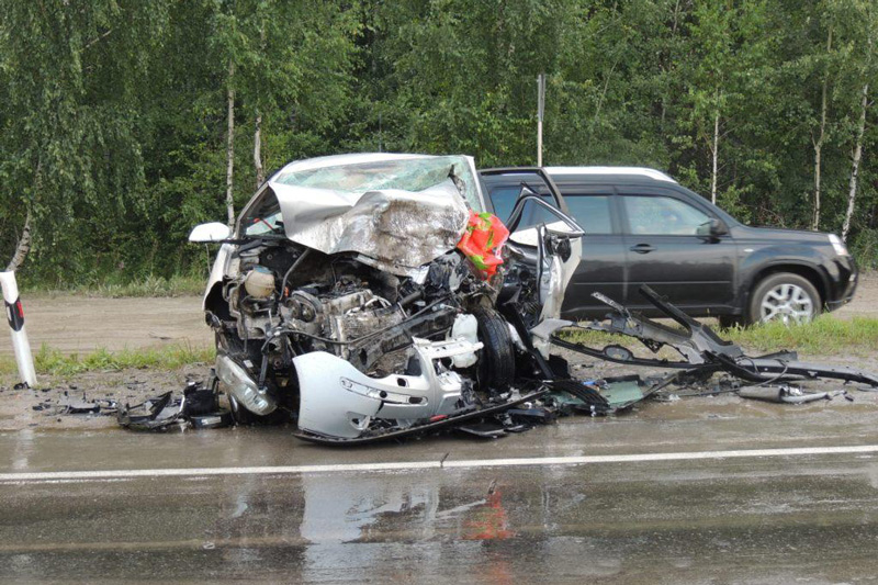 На Среднем Урале в ДТП пострадали три человека. Всё в реанимации в тяжелом состоянии
