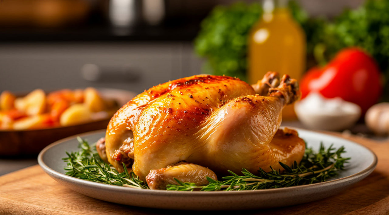 Даю курице „отдохнуть“ 15 минут после духовки: мясо получается сногсшибательное - ужин, который съедают до последней крошки Даю курице „отдохнуть“ 15 минут после духовки: мясо получается сногсшибательное - ужин, который съедают до последней крошки