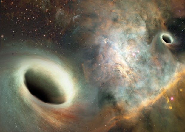 Ученые впервые обнаружили черные дыры, вращающиеся друг около друга