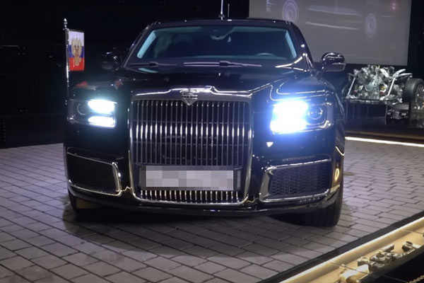 Путин поедет на инаугурацию на обновлённой модели Aurus Senat | Стало известно, на какой машине Путин поедет на инаугурацию