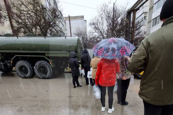 В Севастополе из-за мощного наводнения ограничили подачу воды