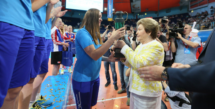 Россия выиграла Кубок Ельцина! Наши волейболистки - девятикратные чемпионки международного турнира!