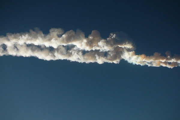 Мощность взрыва метеорита под Челябинском равна 20 Хиросимам