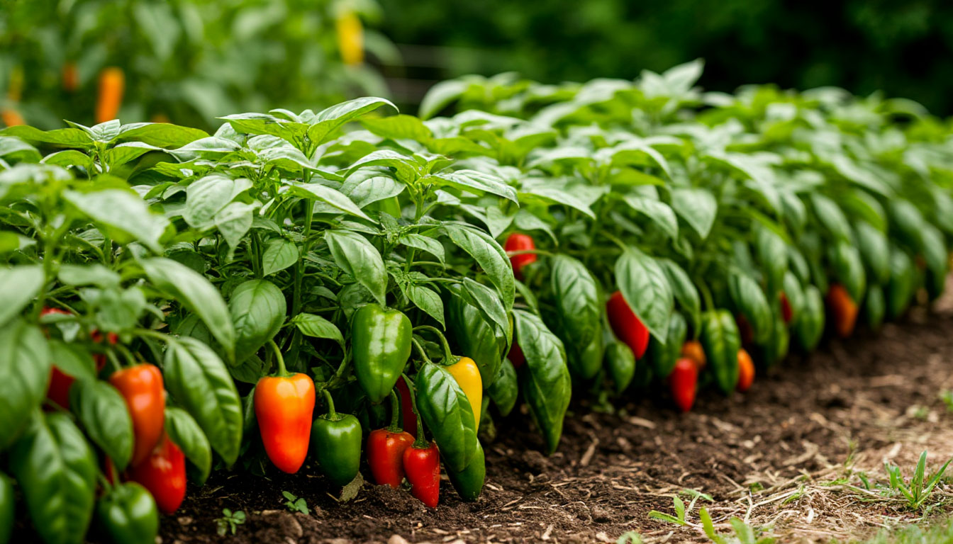 Урожай перцев в 2 раза больше без перекопки и прополки: как сделать немецкие „ленивые“ грядки — пошаговая инструкция