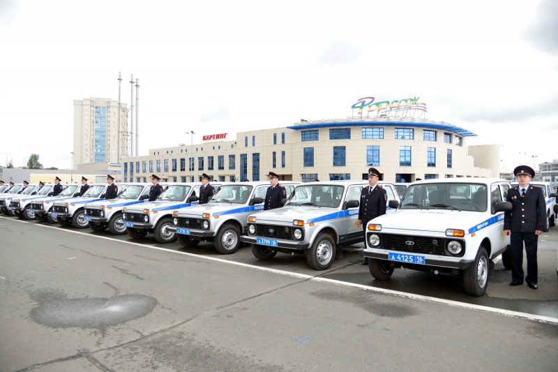 Полицейский автопарк Татарстана пополнился новыми служебными автомобилями