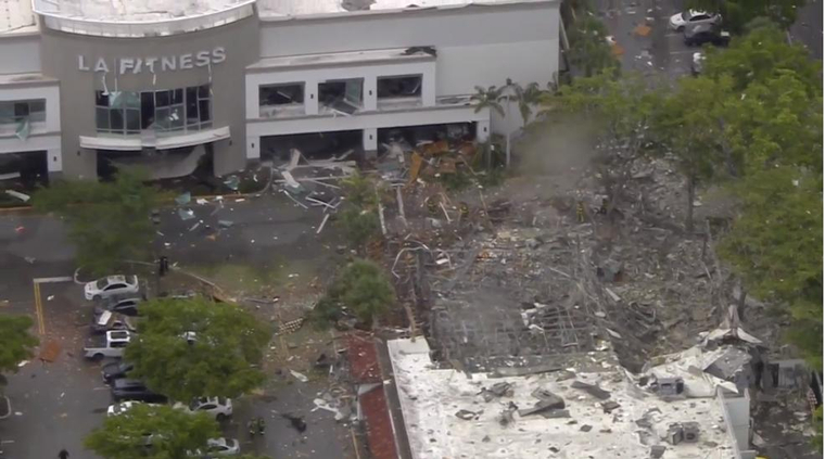 В торговом центре Флориды прогремел мощный взрыв. Пострадали десятки человек