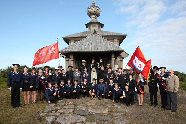На Соловках прошел слет ветеранов Школы юнг