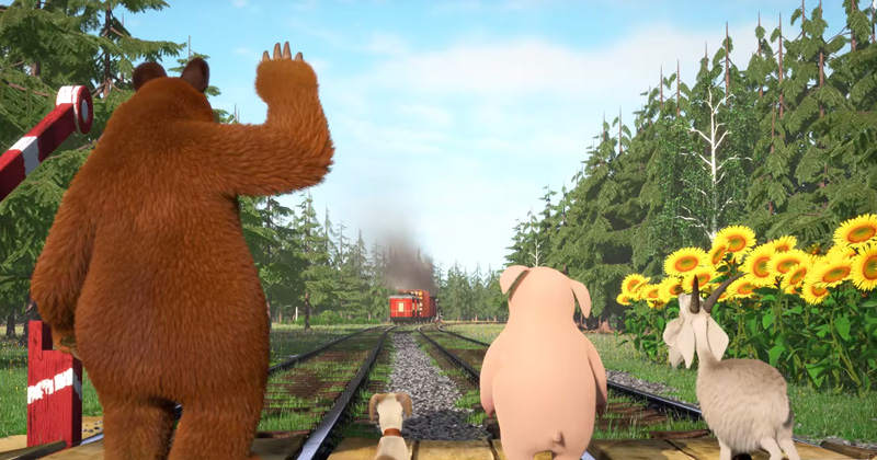 Продюсеры закрыли мультсериал "Маша и Медведь"