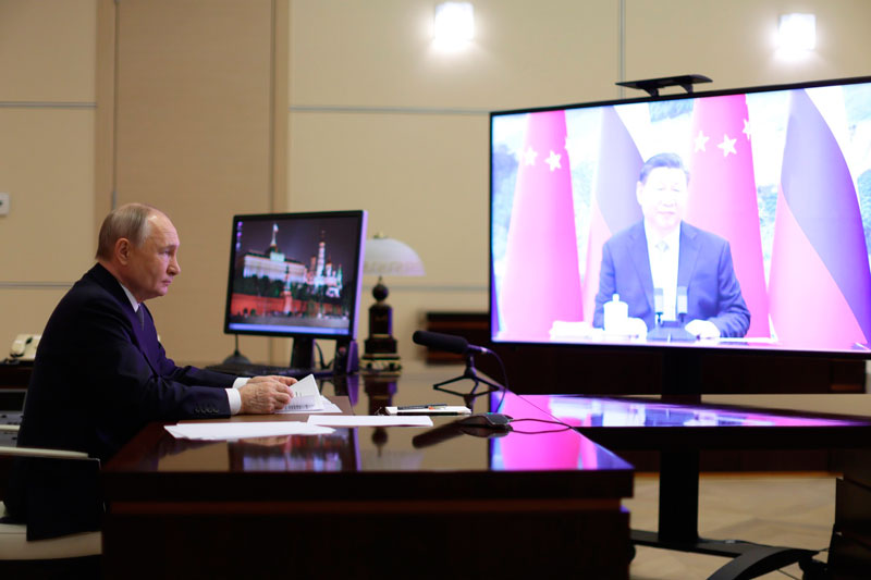 Си Цзиньпин в Москве: в Кремле начались переговоры с Путиным | Путин и Си Цзиньпин начали переговоры в Кремле