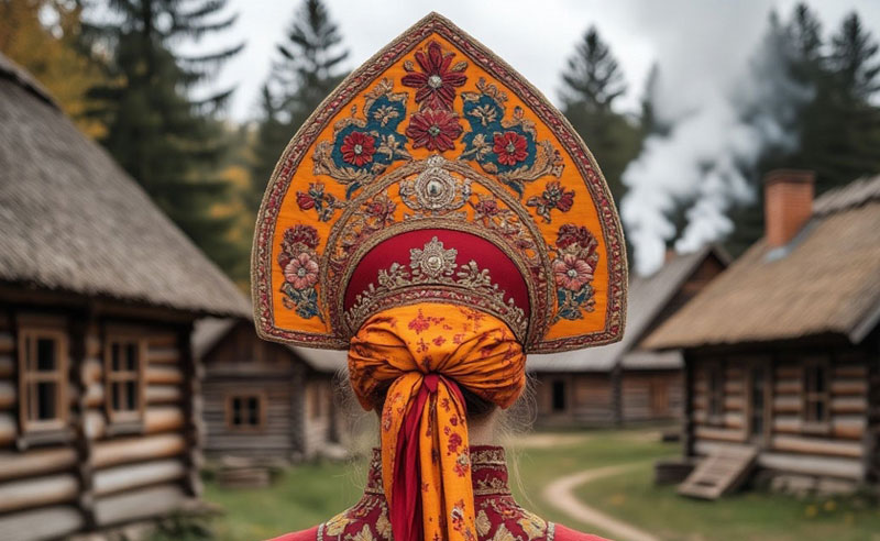 Продажи кокошников в России выросли более чем в два раза — данные Wildberries и Ozon | Россияне массово скупают кокошники: интерес к народному стилю вырос вдвое