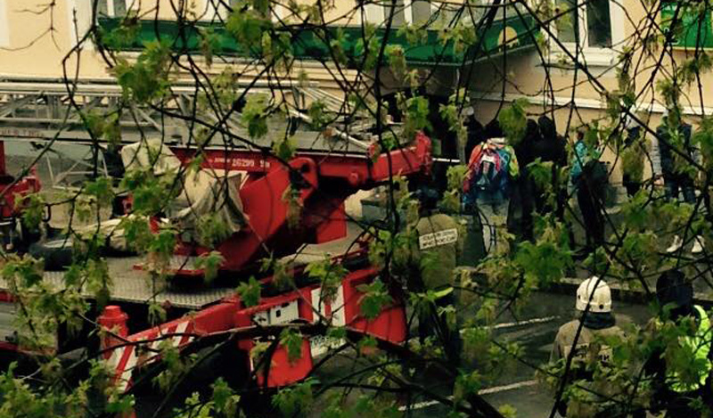 В Екатеринбурге горит известный ресторан. «Место веселое, тут Федулева когда-то отстреливали»