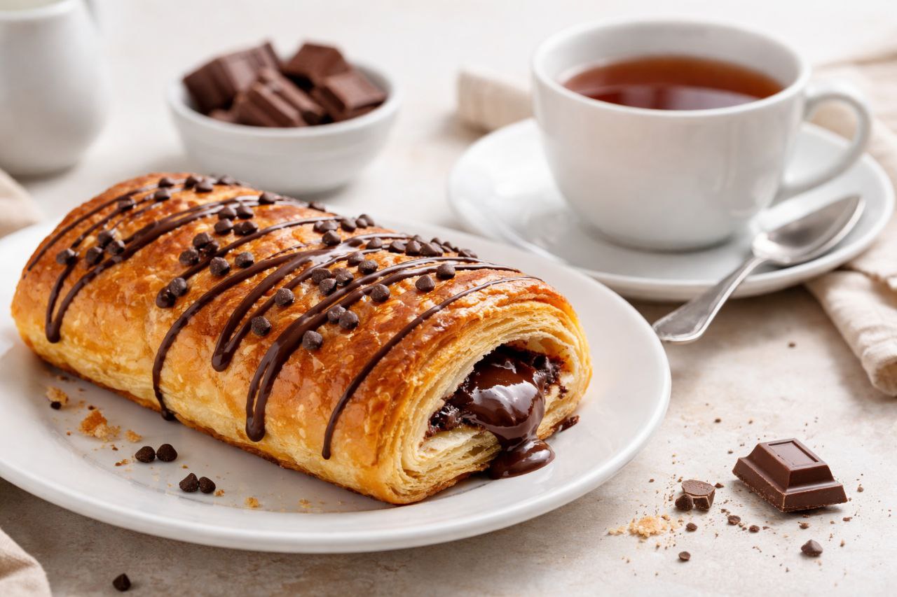 Заворачиваю шоколад в слоеное тесто - через 20 минут получается десерт, как в кафе - просят готовить снова и снова